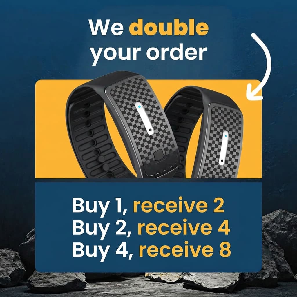 EcoMosquito Protection Bracelet Double-Up Offer