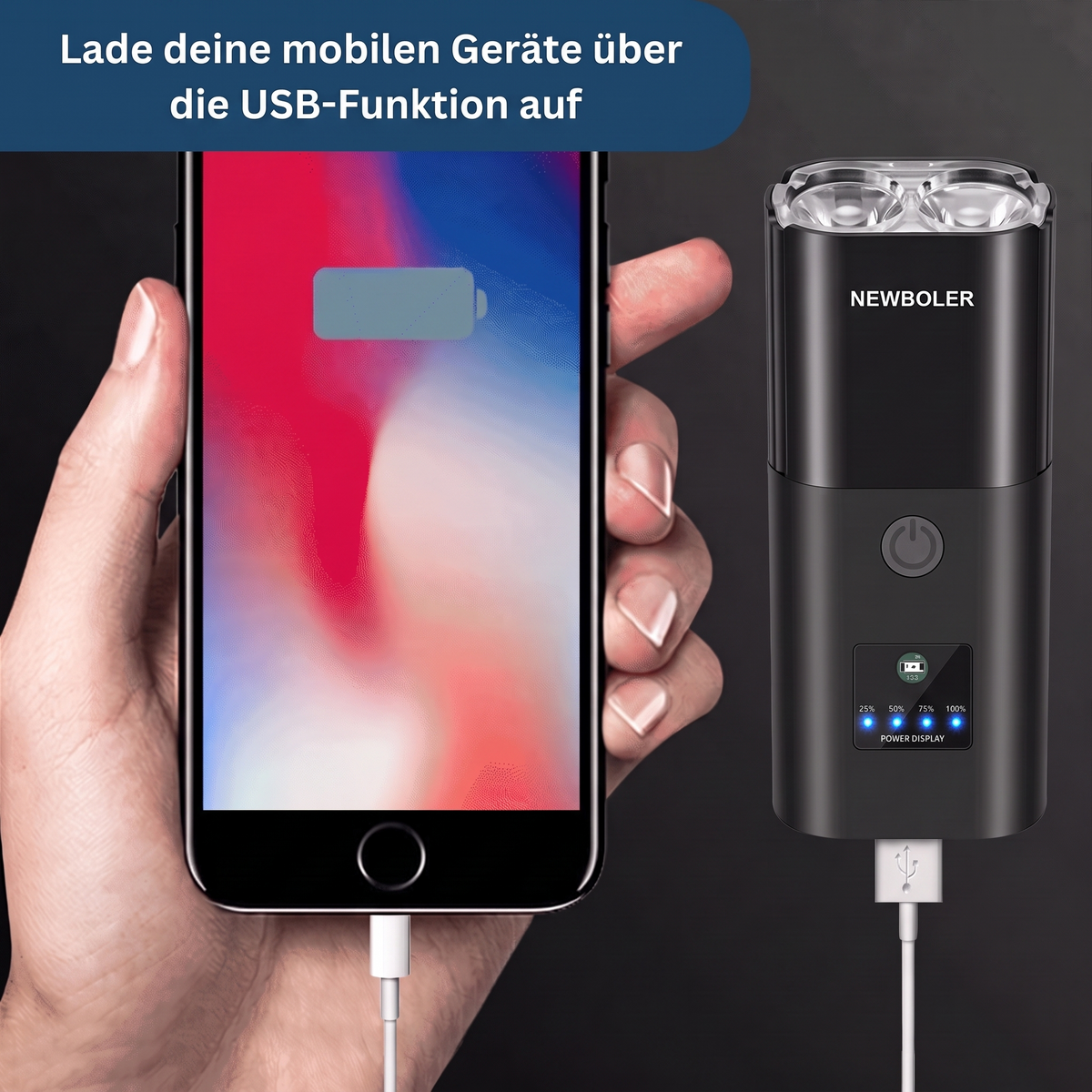 Lumo-Frontlicht neues Modell Abschnitt 4