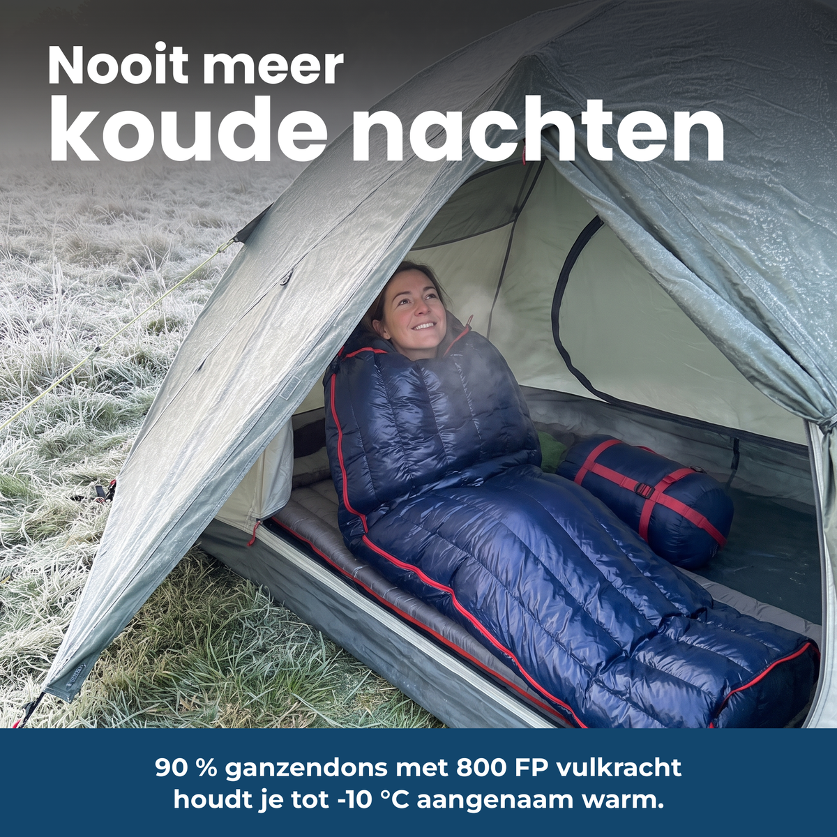 ThermoComfort Slaapzak – Nooit meer koude nachten