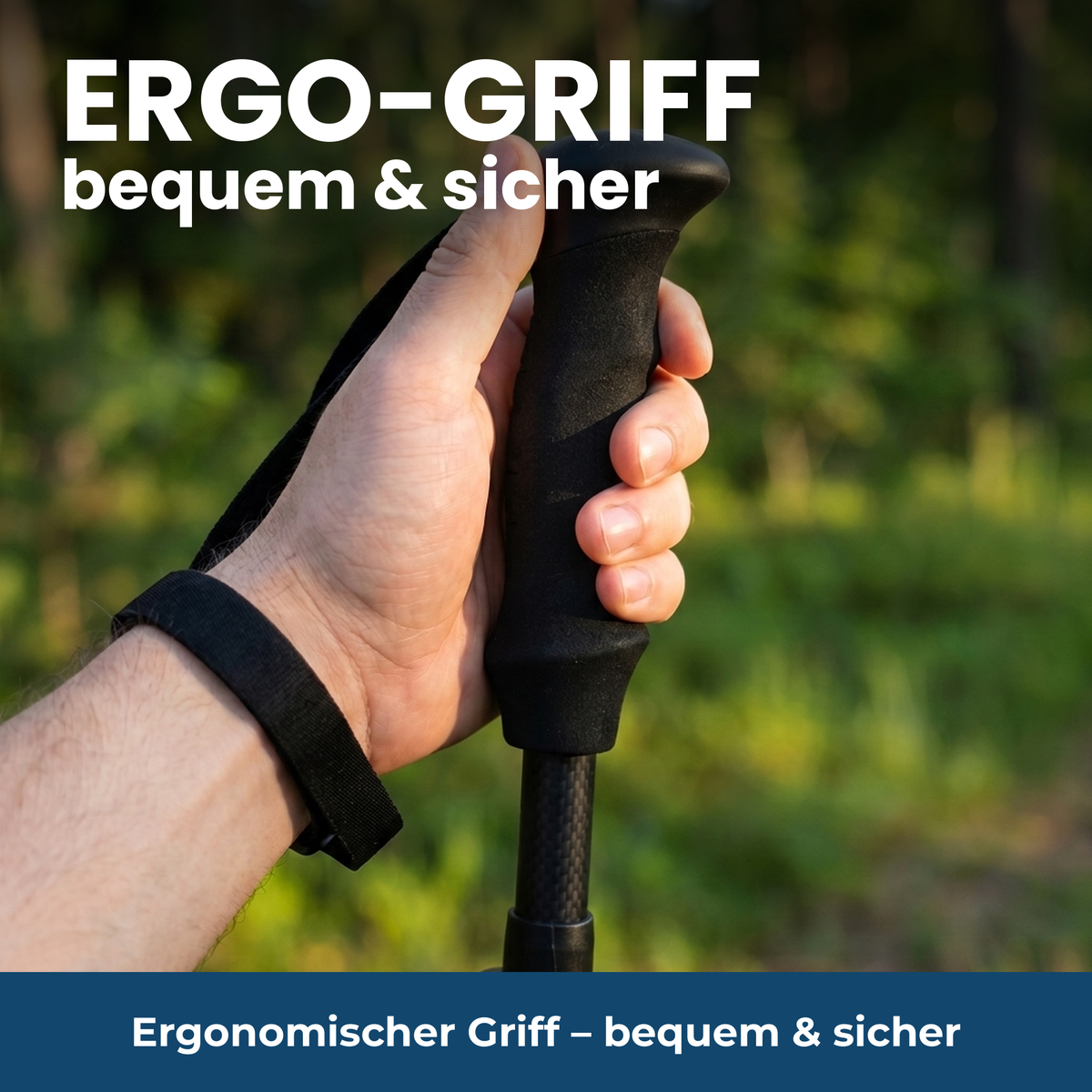 Ergonomischer Griff – bequem & sicher