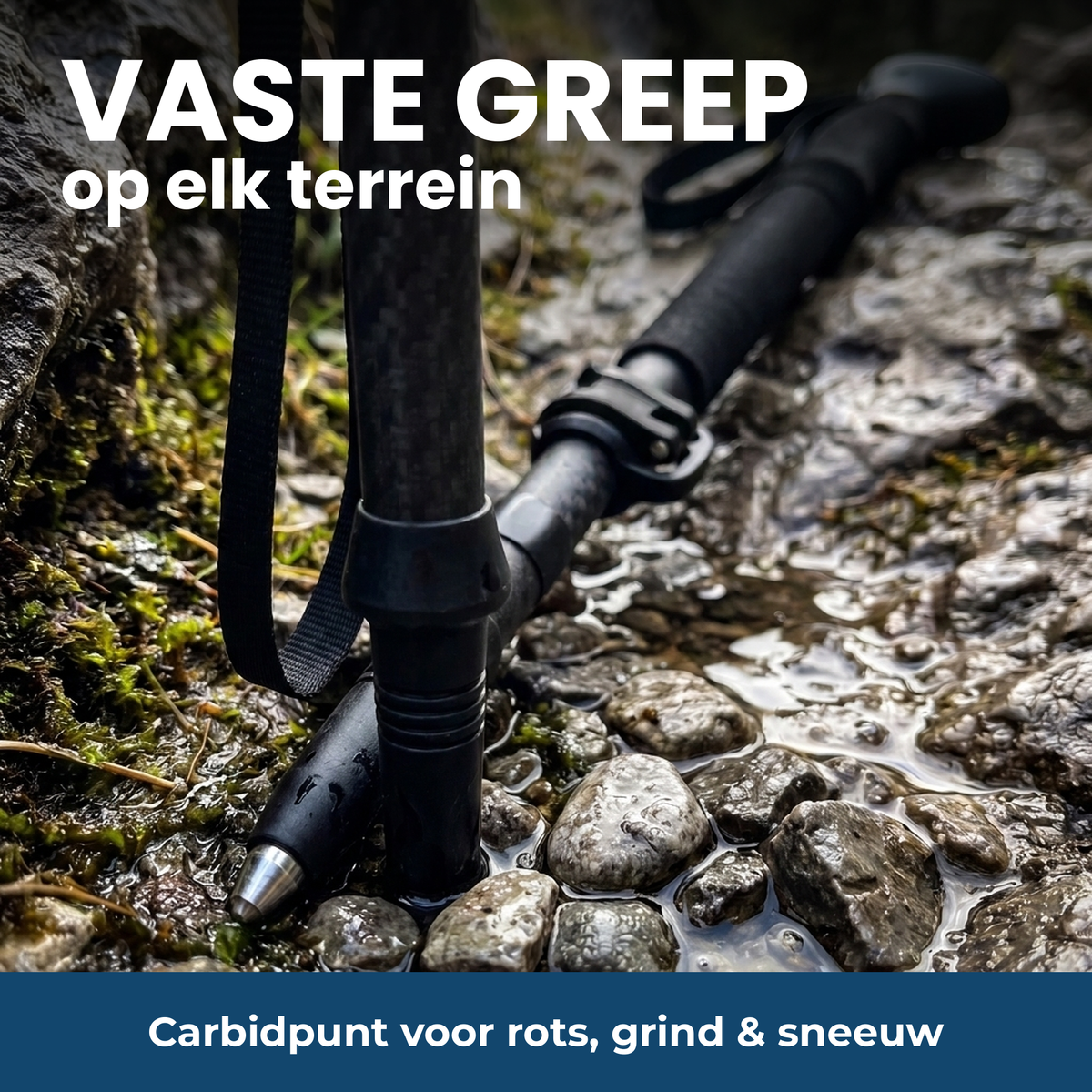 Vaste grip op elk terrein